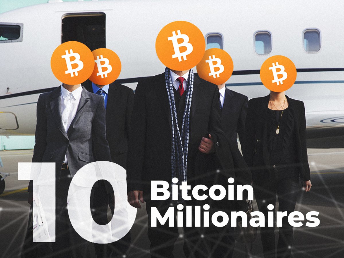 people who got rich from bitcoin